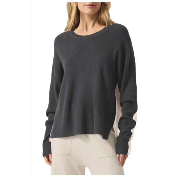 Finn & Clover Knit front, chiffon back Top szM - Picture 10 of 10